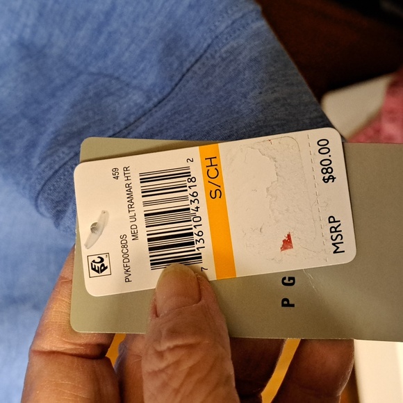 🛍PGA water repellent long sleeve S top ptp 22" ( can be unisex) - Picture 6 of 7